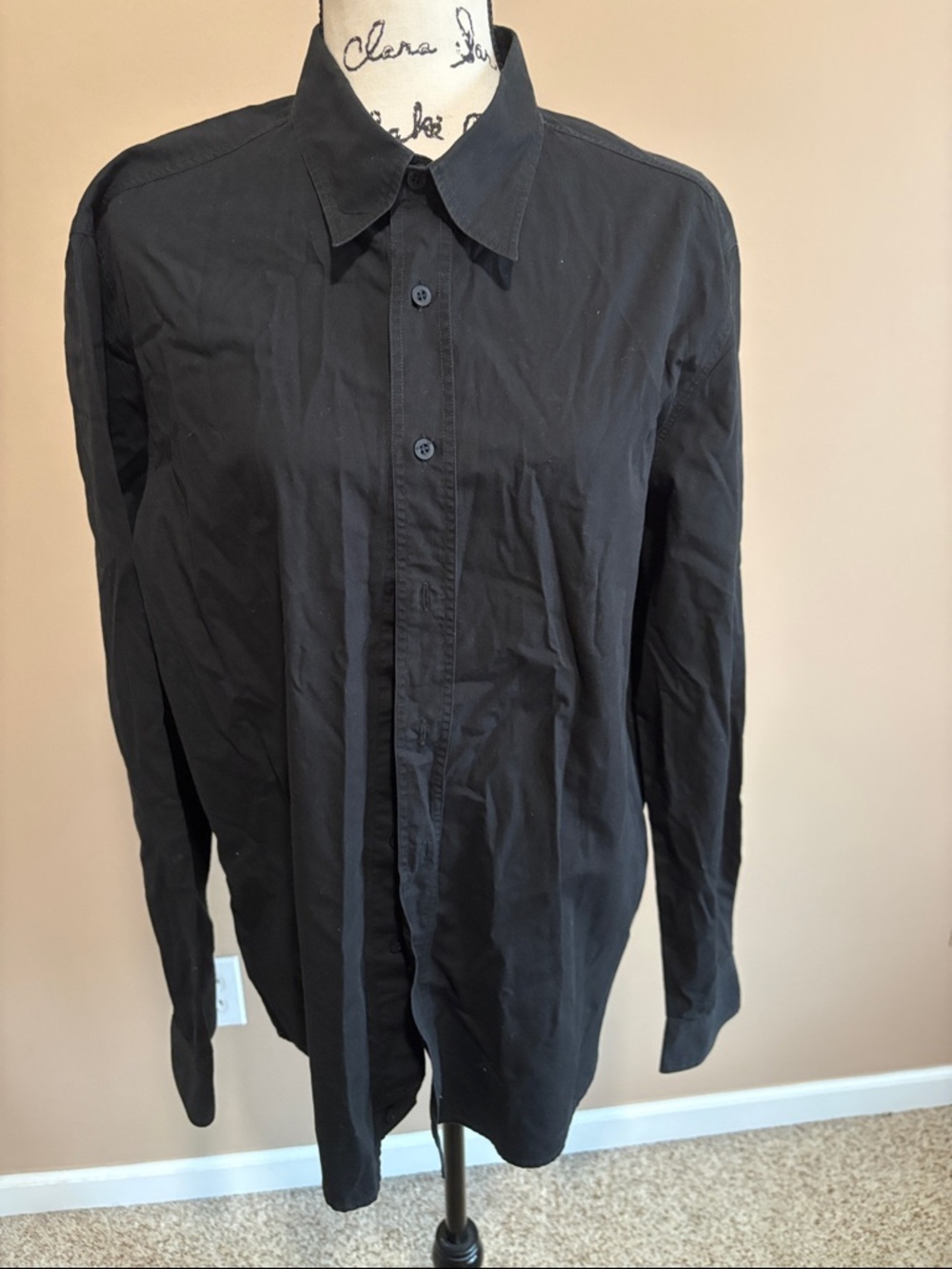 Moschino Jeans Long-Sleeve Button-Up Shirt - size XXL